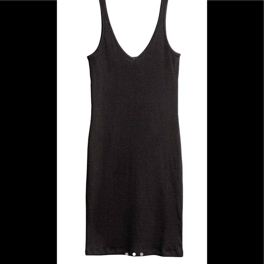 🖤🖤🖤 Fitted Rib Black Dress 🖤🖤🖤